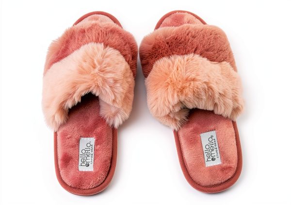 Hello Molly Womens Slippers Soft Polyester Open Toe Comfort-0