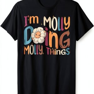 Molly Happy Birthday T Shirt Lightweight Classic Fit Mens-0