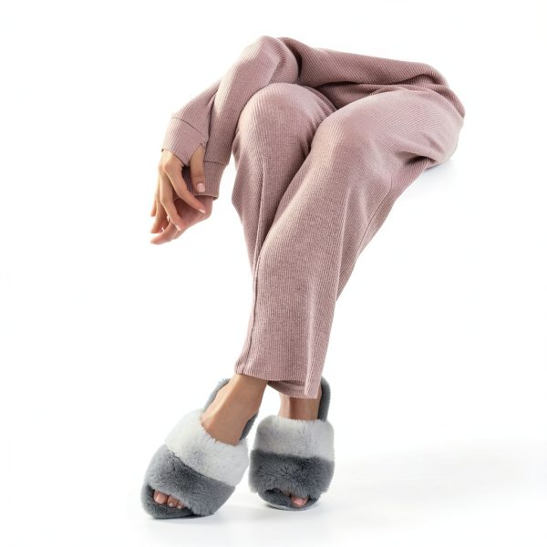 Hello Molly Womens Slippers Soft Polyester Open Toe-1