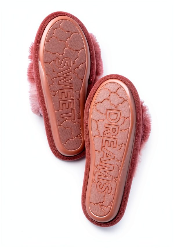 Hello Molly Womens Slippers Soft Polyester Open Toe Comfort-4