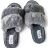 Hello Molly Womens Slippers Soft Polyester Open Toe-2