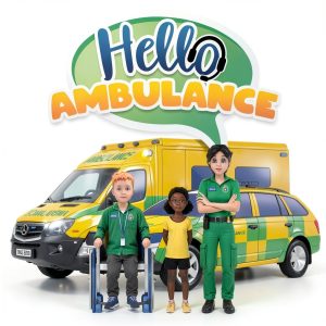 Hello Ambulance English Book Childrens Reading Libraries-0