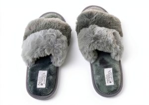 Hello Molly Womens Slippers Soft Polyester Open Toe-0